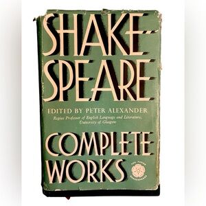 THE COMPLETE WORKS OF WILLIAM SHAKESPEARE. (Hardcover)